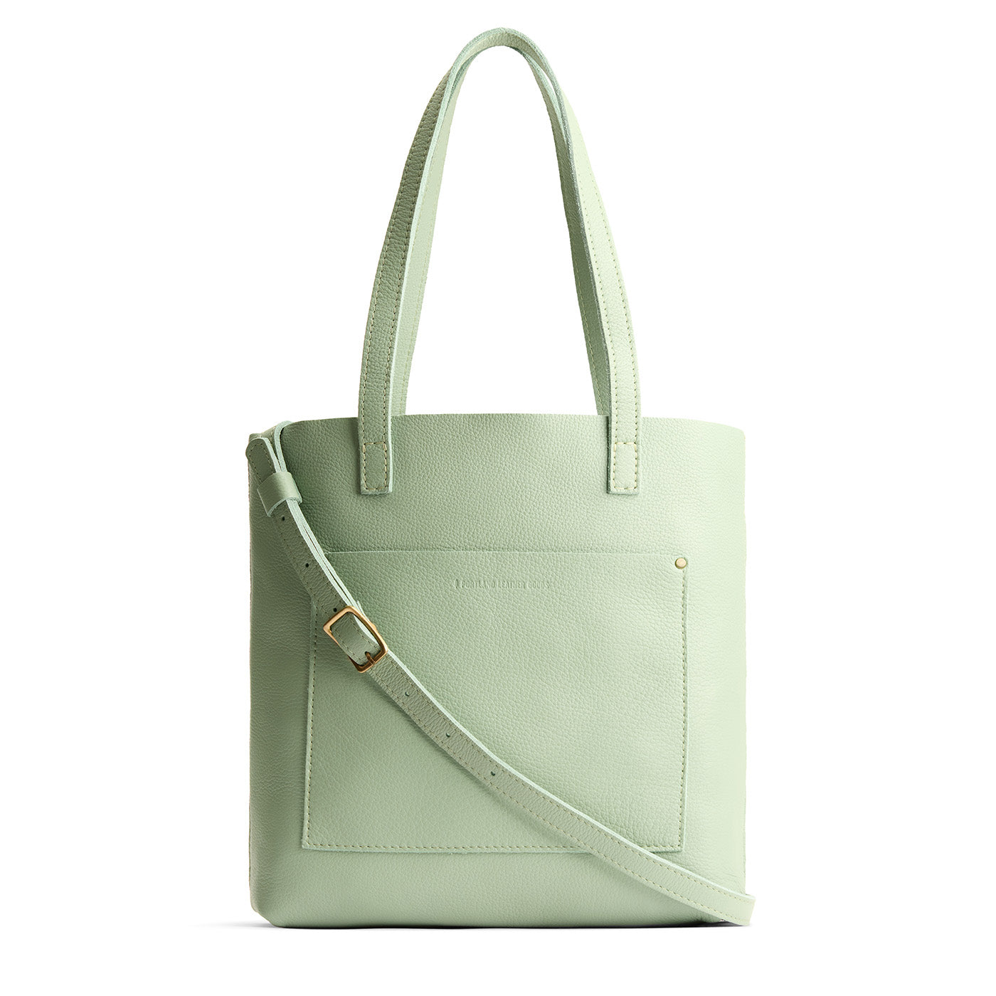 Pistachio*Classic | Medium Tote with dual shoulder straps and crossbody strap
