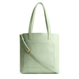 Pistachio Classic | Medium Tote with dual shoulder straps and crossbody strap