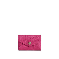 Cosmo | Leather card wallet with scalloped edge