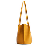 Sunshine Classic | Petite bucket shaped tote bag with matching leather handles