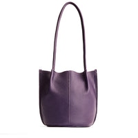 Empire*Classic | Petite bucket shaped tote bag with matching leather handles