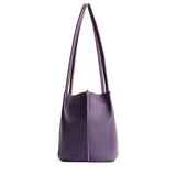 Empire Classic | Petite bucket shaped tote bag with matching leather handles