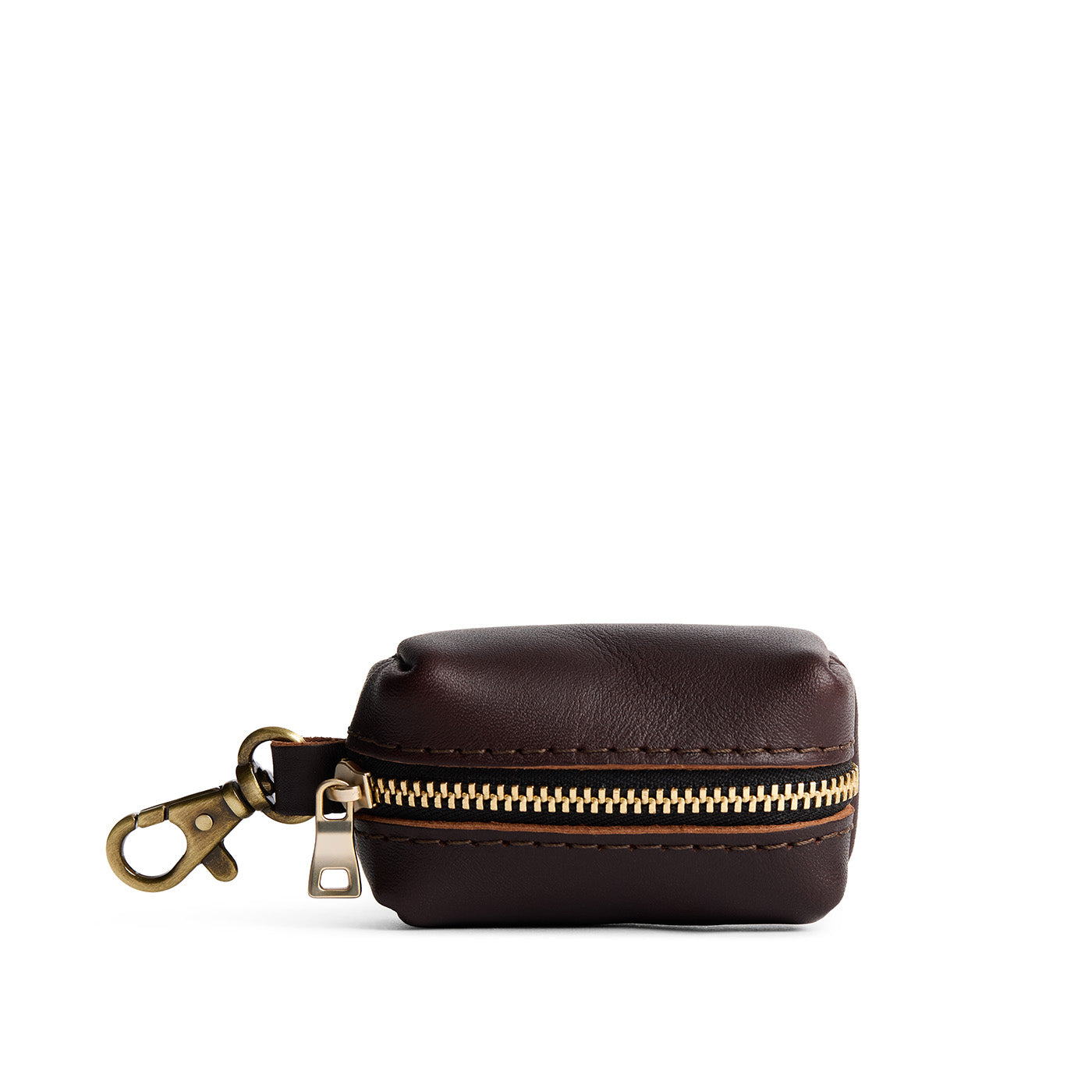 Grizzly | Leather small keychain pouch