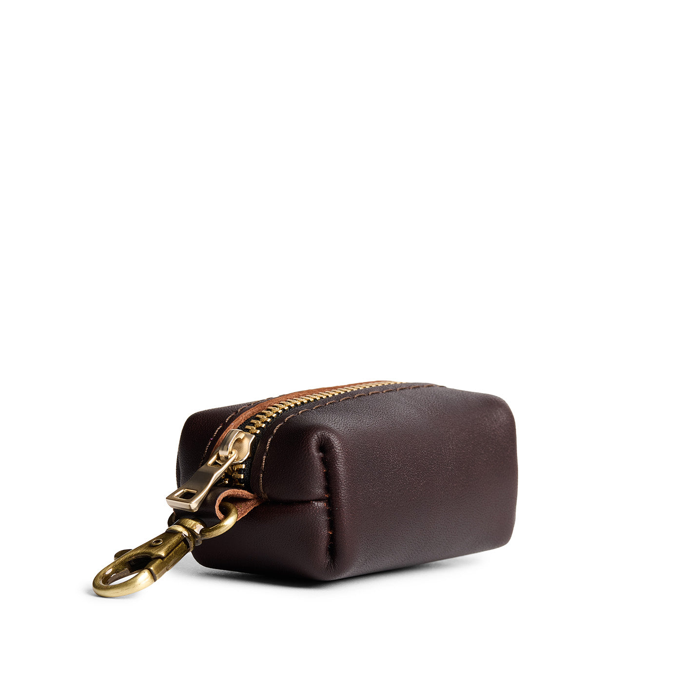 Grizzly | Leather small keychain pouch