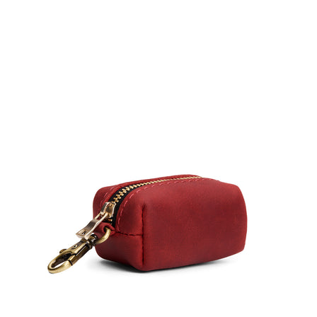 Phoenix | Leather small keychain pouch