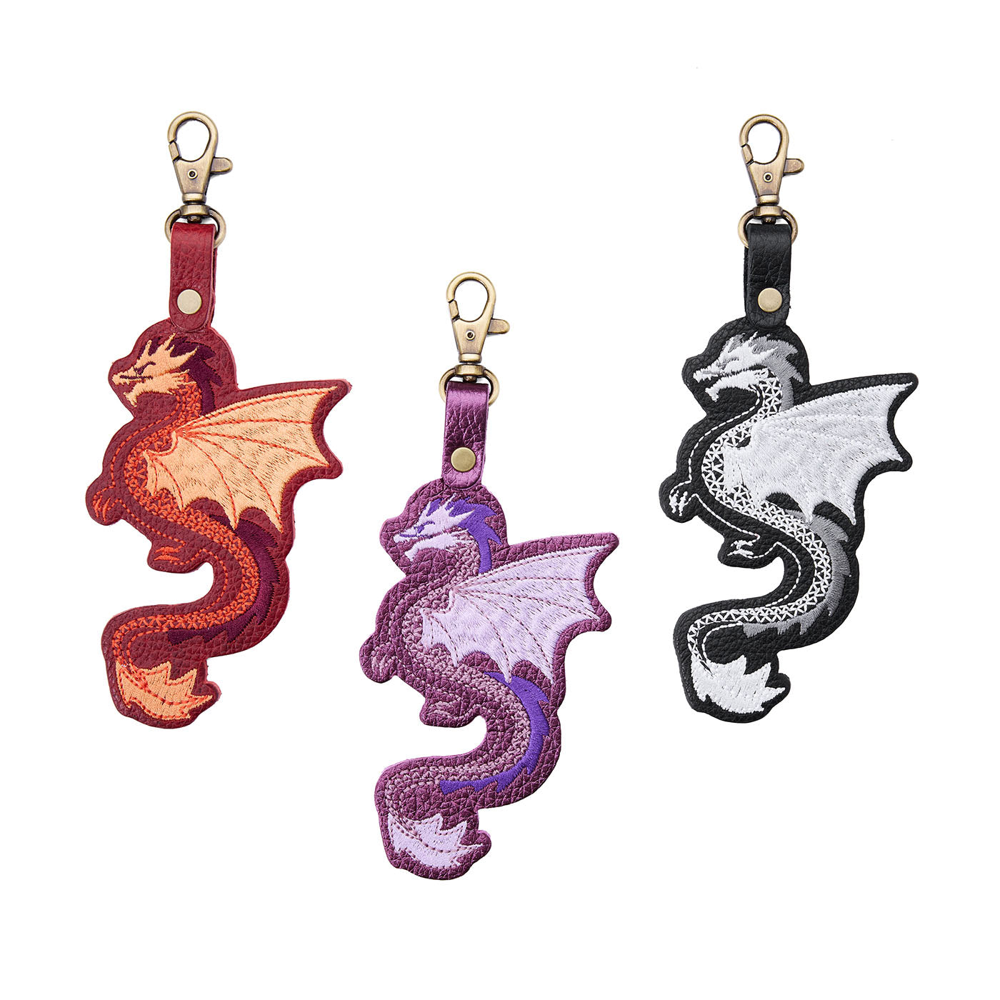 Dragon Keychain | Portland Leather Goods