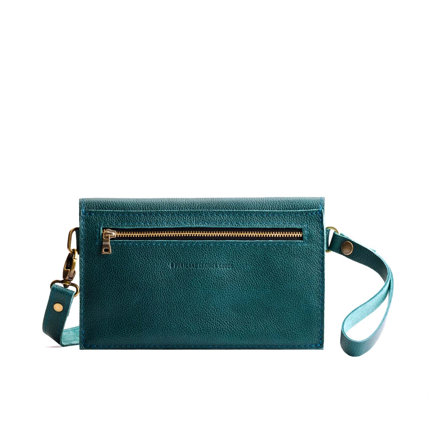 Sea Glass | Envelope shaped clutch wallet with crossbody strap