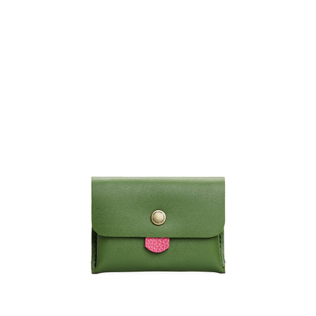 Cactus | Envelope snap wallet with contrast pull tab