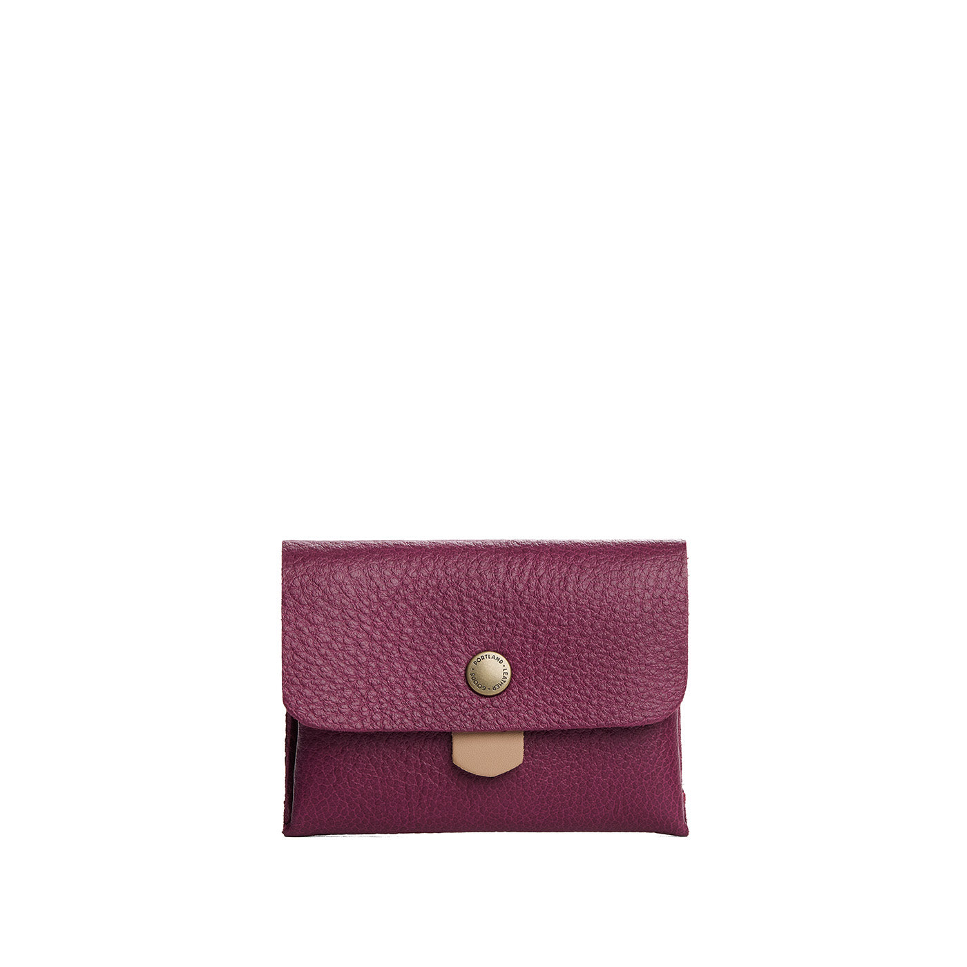 Potion | Envelope snap wallet with contrast pull tab
