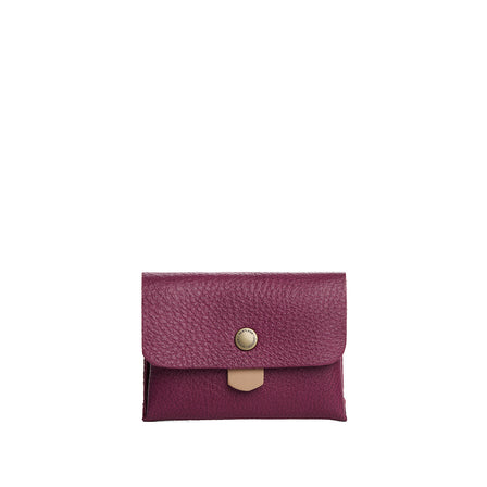 Potion | Envelope snap wallet with contrast pull tab