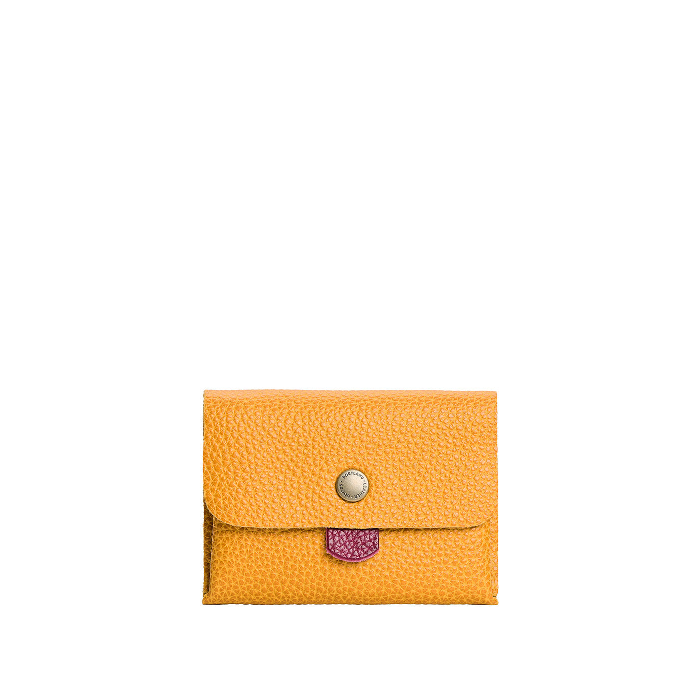 Sunshine | Envelope snap wallet with contrast pull tab