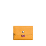 Sunshine | Envelope snap wallet with contrast pull tab