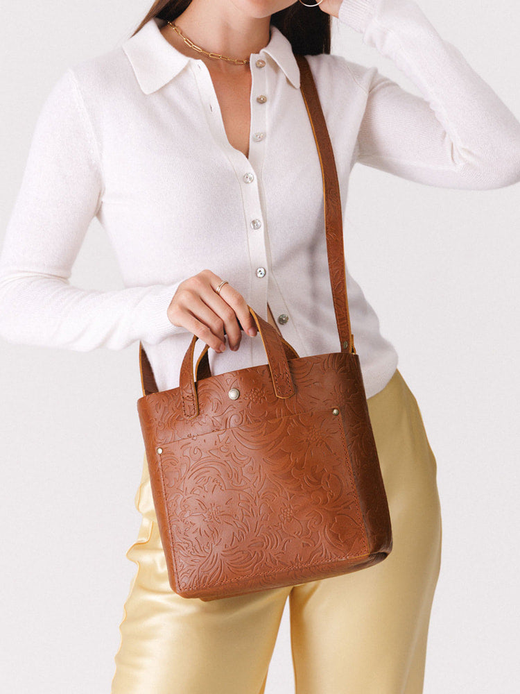 Classic Leather Tote Bag