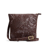 Carnival | Small rectangular crossbody purse with top zipper and interior pocket