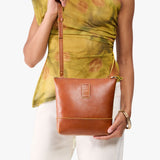 Sienna | Small rectangular crossbody purse with top zipper and interior pocket