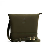 Verdant | Small rectangular crossbody purse with top zipper and interior pocket