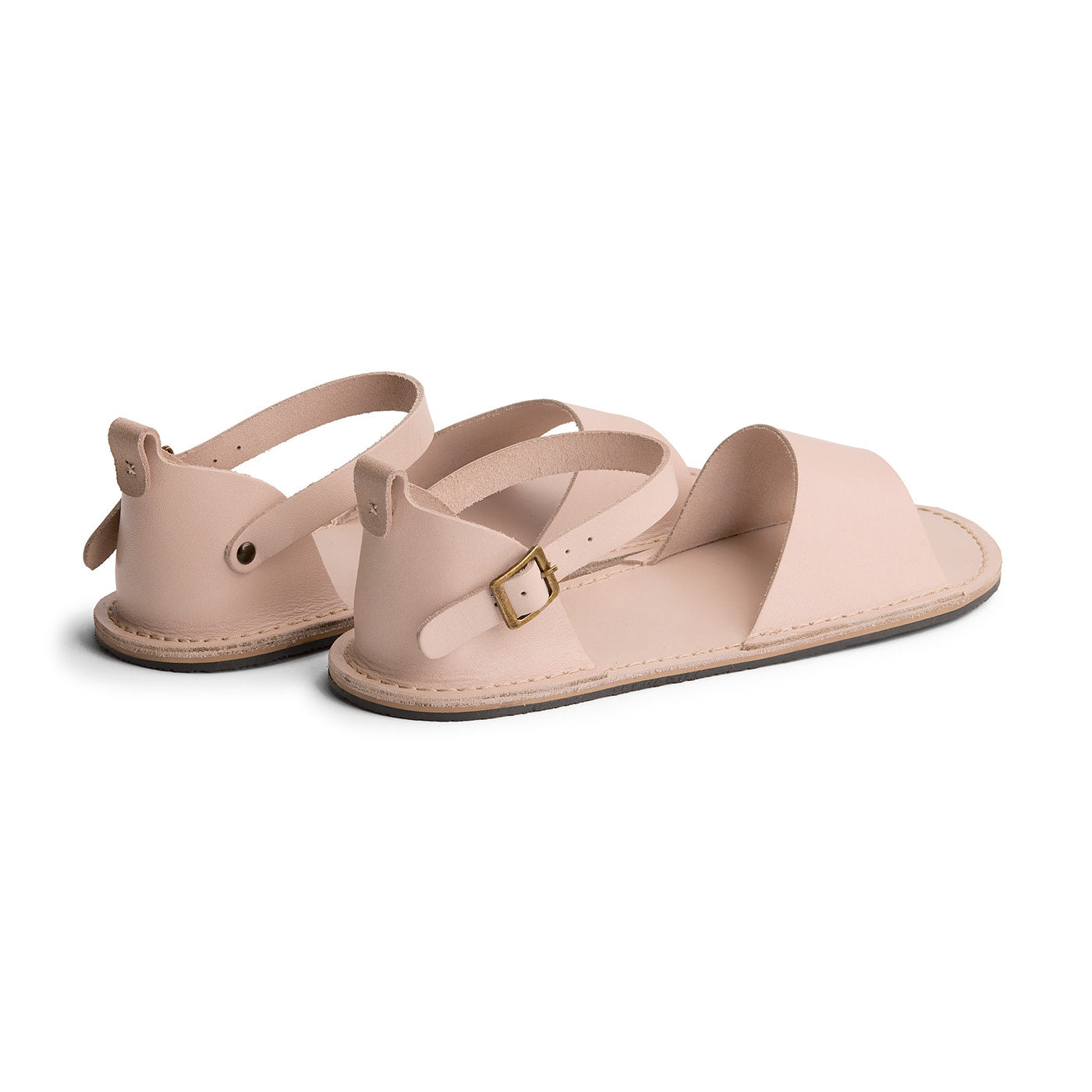 Crema | Leather Sandals with buckle