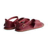 Marsala | Leather Sandals with buckle