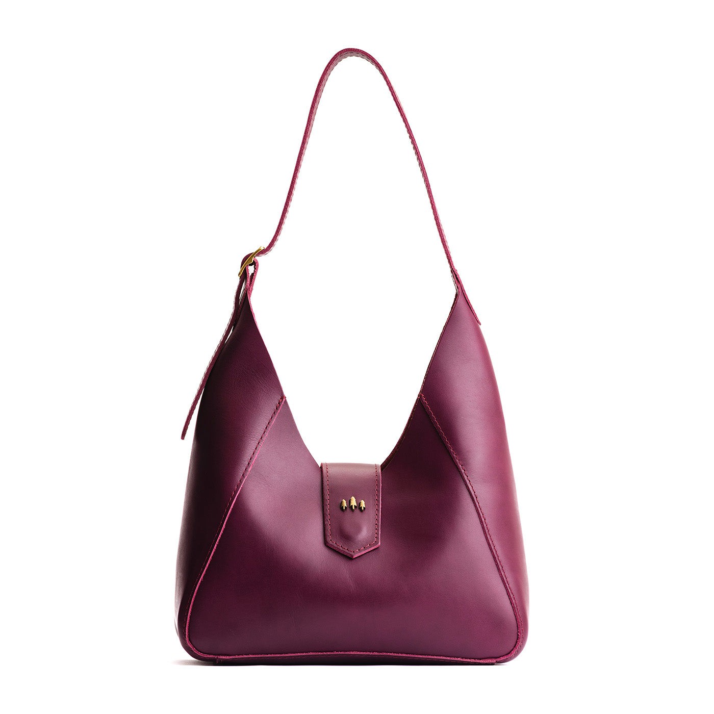 Lollipop | Structured hobo shoulder bag with adjustable strap and magnetic closure