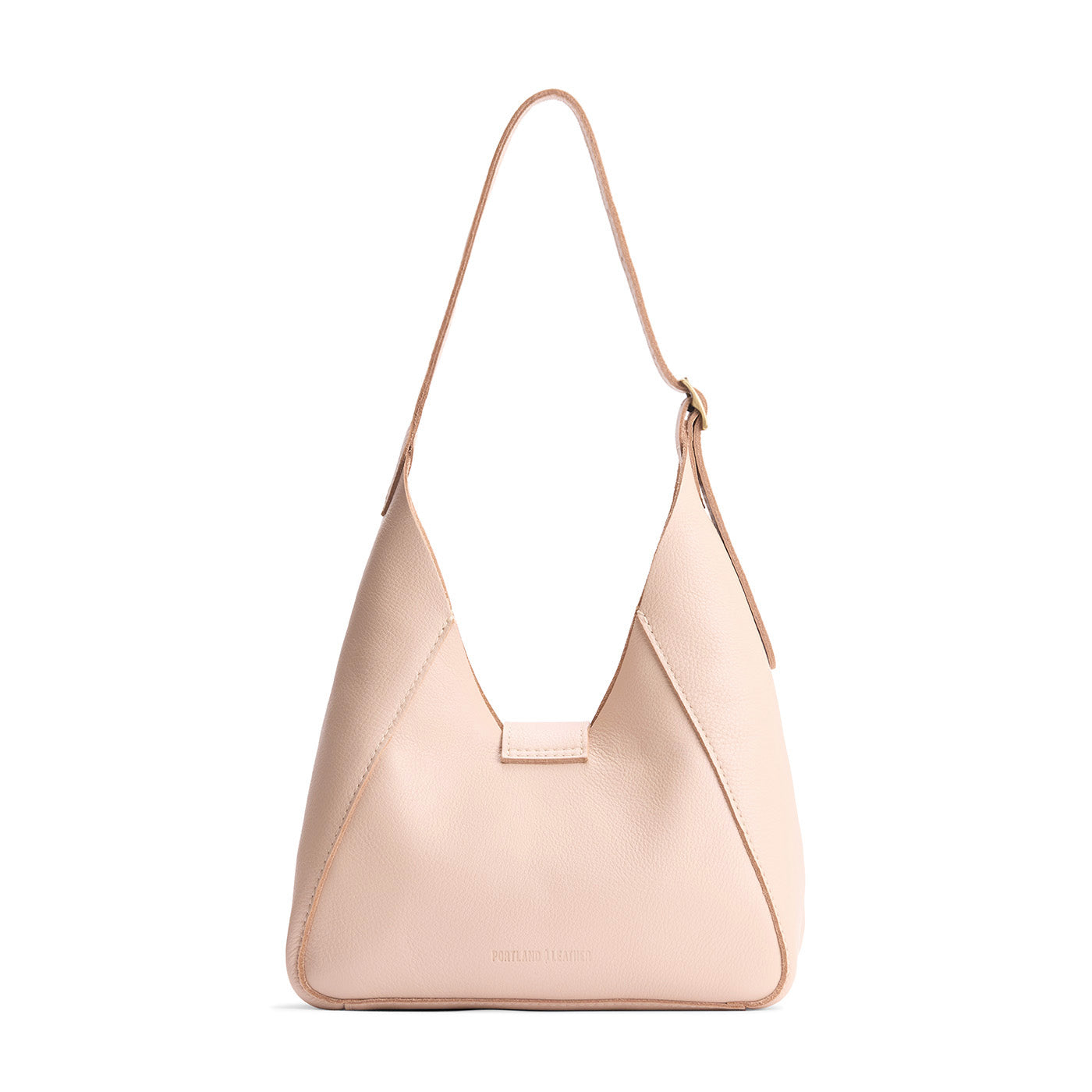 Moonflower | Structured hobo shoulder bag with adjustable strap and magnetic closure