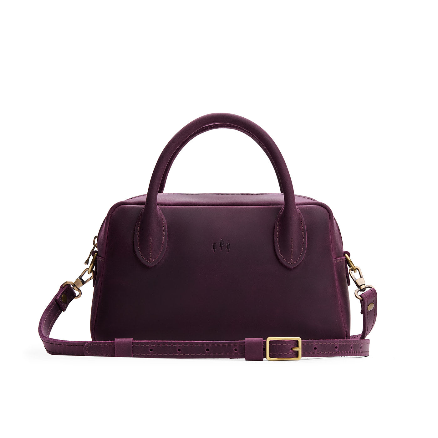Larkspur*Large| Bowler styled bag with a crossbody strap