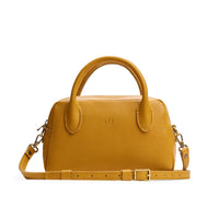 Sunshine*Large| Bowler styled bag with a crossbody strap