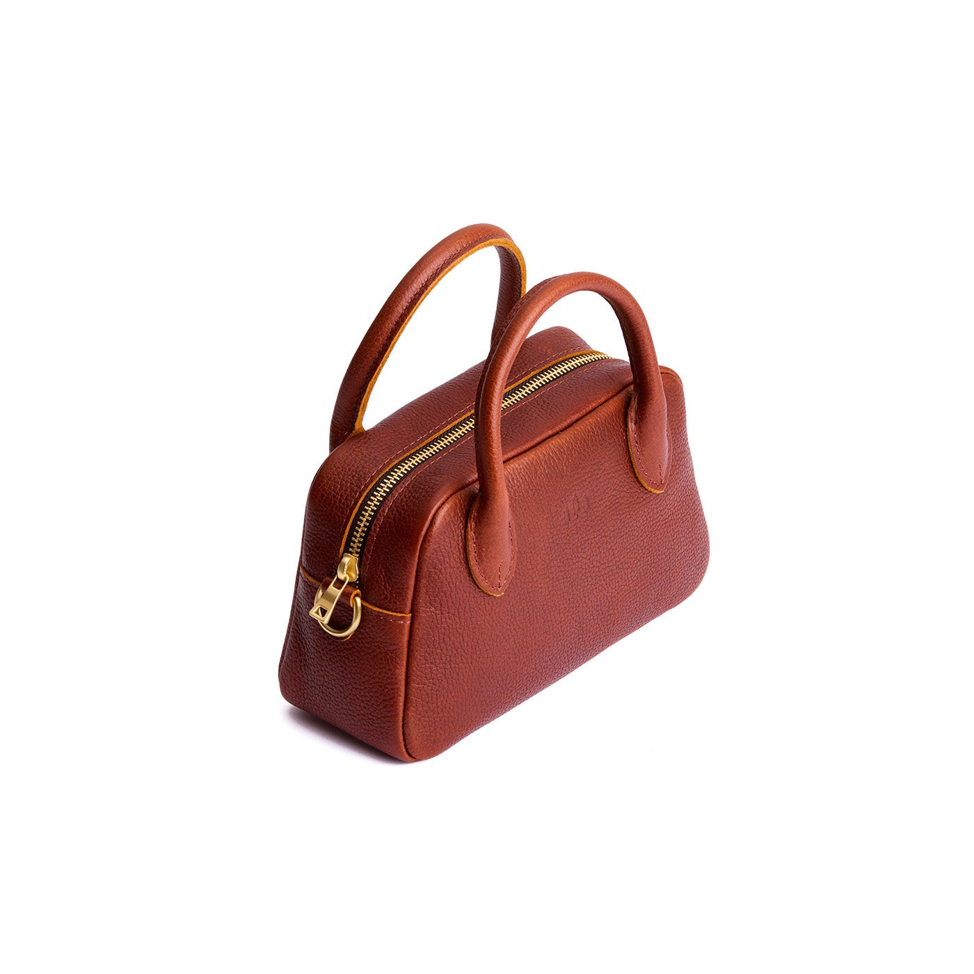 Nutmeg*Small | Bowler styled bag with a crossbody strap