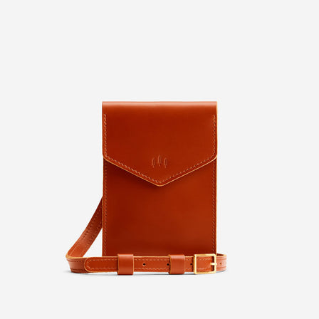 Madrone | Slim, phone-shaped crossbody purse with magnetic closure