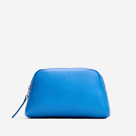 Skydive | Trapezoid pouch with leather zipper pull