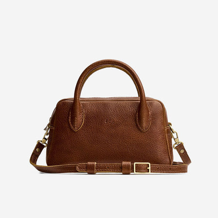 Asheville*Small | Bowler styled bag with a crossbody strap