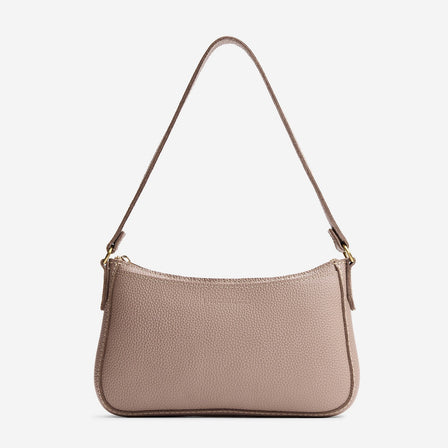 Sparrow*Small | Large bean shaped shoulder bag with a zipper closure