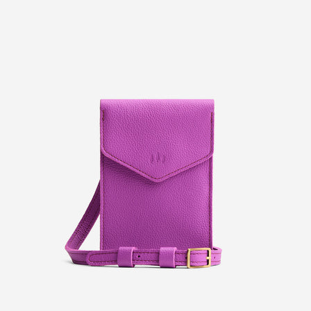Cattleya | Slim, phone-shaped crossbody purse with magnetic closure