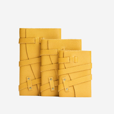 Sunshine*Small | Wrap Journal closed