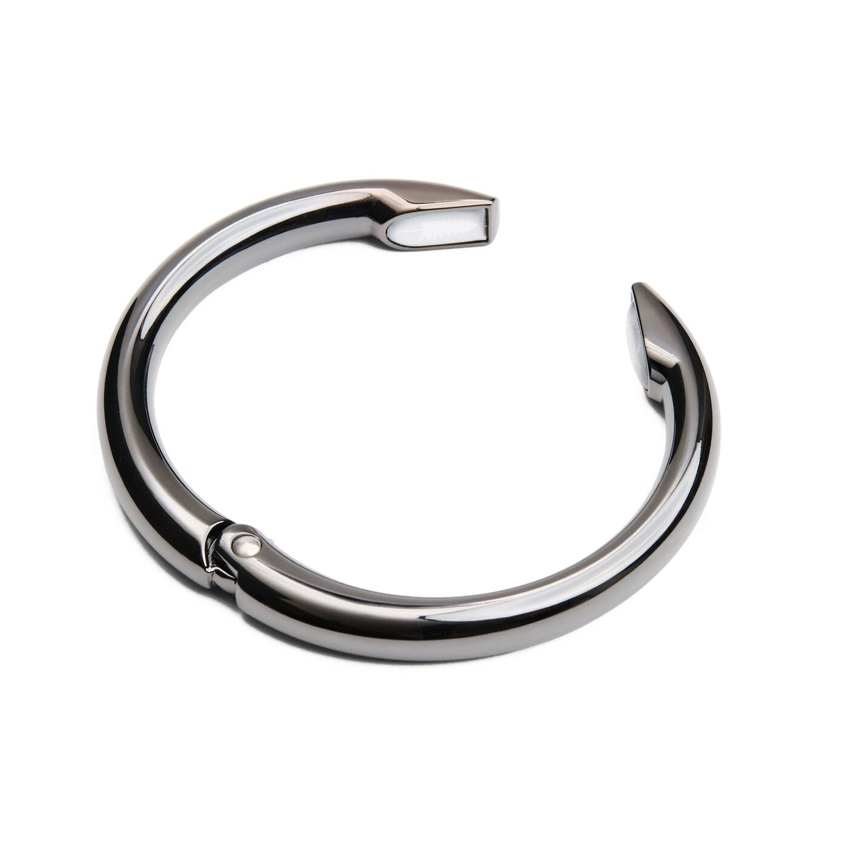 Gunmetal | Circular metal purse hanger