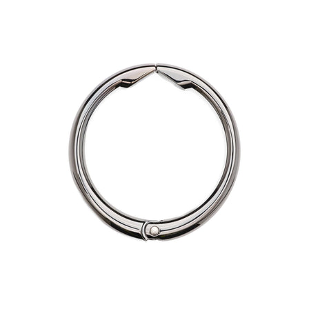 Gunmetal | Circular metal purse hanger