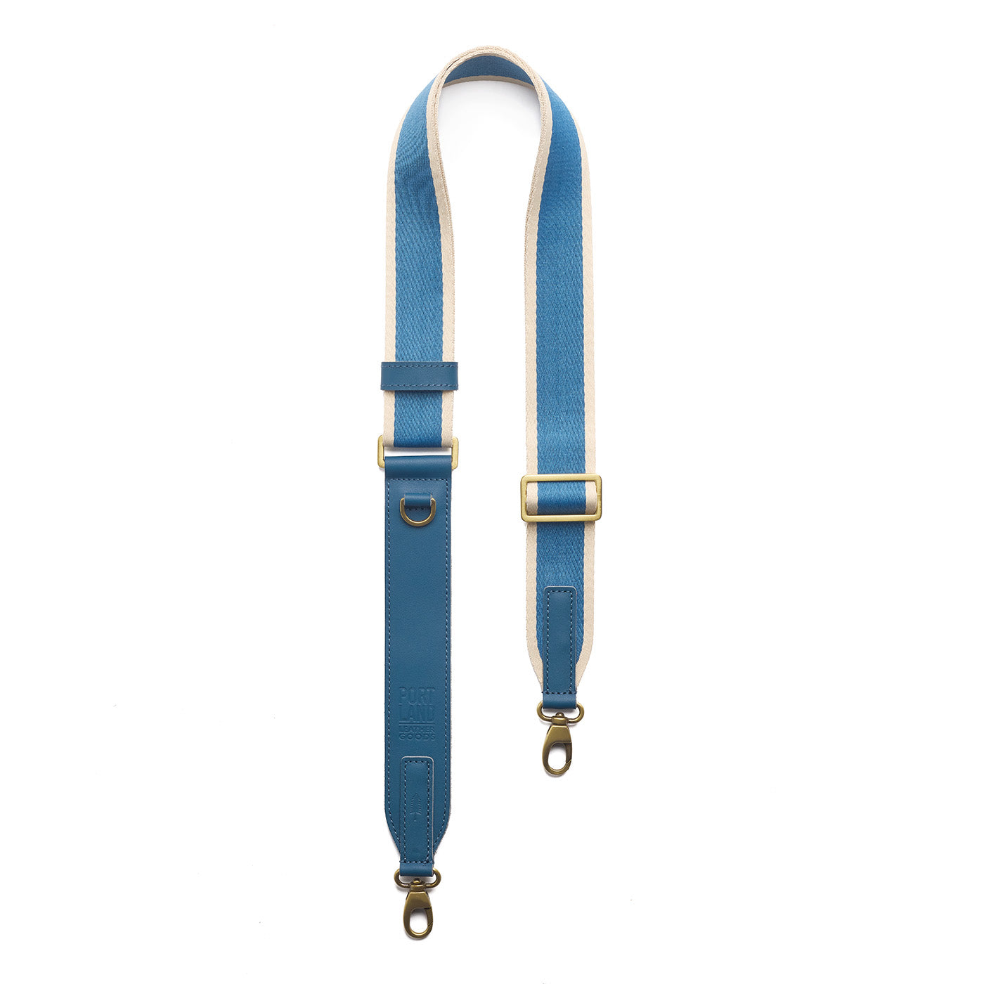 Seaside | Adjustable fabric and leather strap