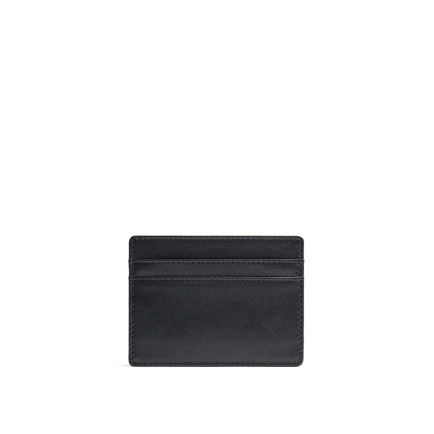Black Rock*Classic | Leather card holder on white background