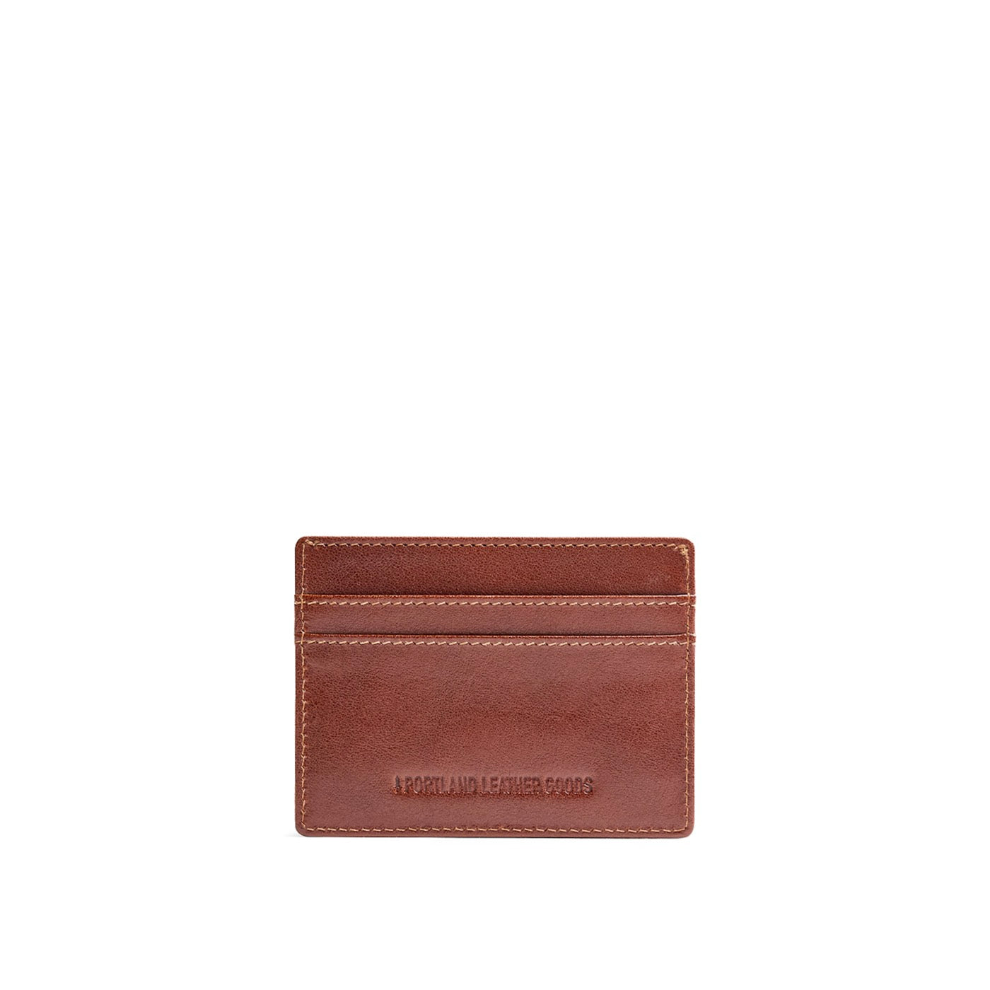 Saddlestone*Classic | Leather card holder on white background
