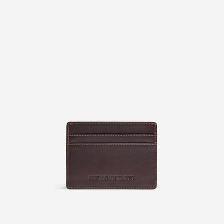 Trailstone*Classic | Leather card holder on white background