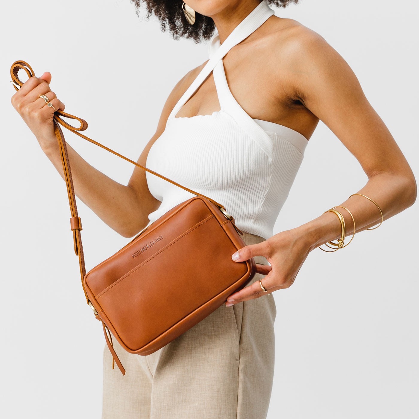 Honey*Large | Mid-size rectangular crossbody with adjustable strap