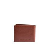 Saddlestone | Bifold leather wallet with clean profile and minimalistic stitching details