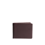 Trailstone | Bifold leather wallet with clean profile and minimalistic stitching details
