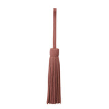 Sunkissed Jumbo | Fringed leather tassel with leather loop