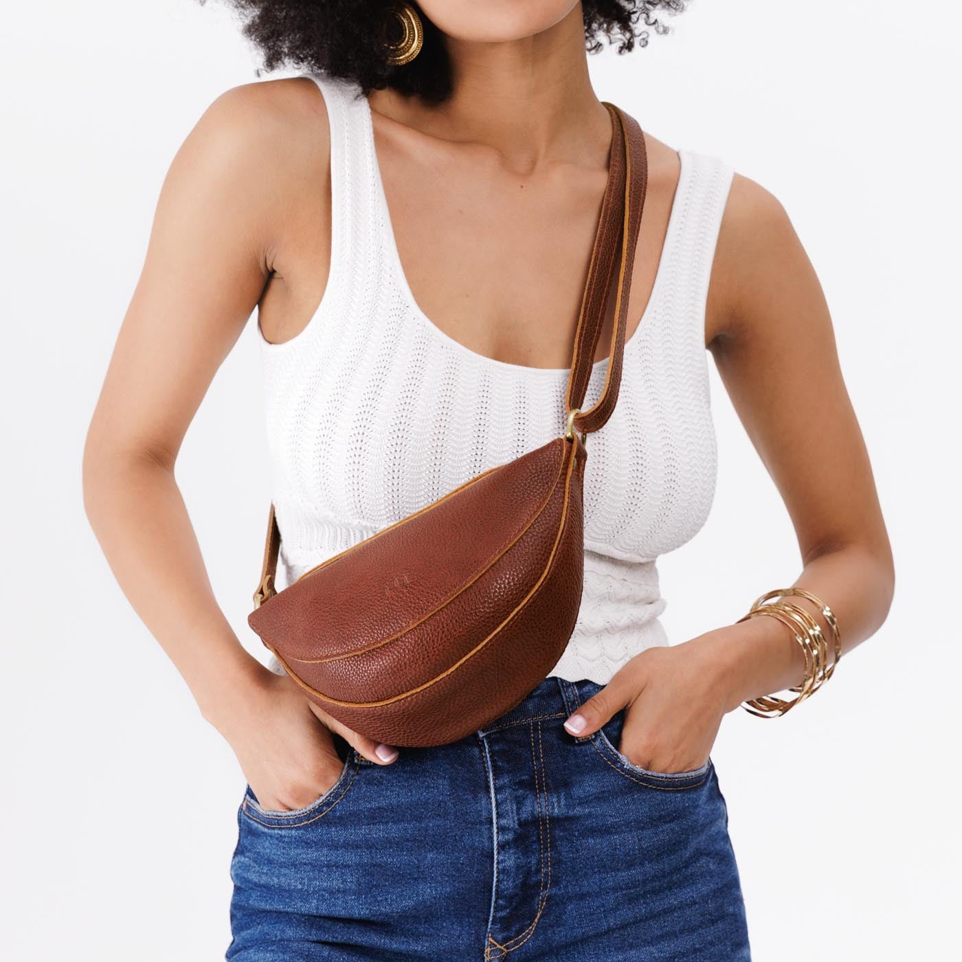 Almost Perfect' Koala Sling Bag | Portland Leather Goods