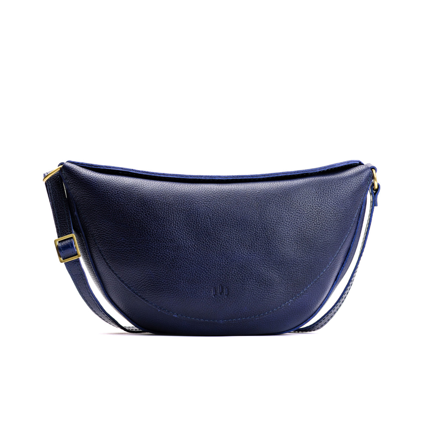 Cobalt*Large | Half circle shaped sling bag
