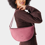 Foxglove Large | Half circle shaped sling bag
