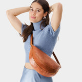 Meadow Large | Half circle shaped sling bag