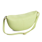 Shadow Lime Large | Half circle shaped sling bag