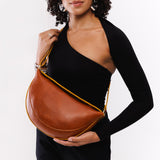 Sienna Large | Half circle shaped sling bag