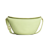 Shadow Lime Medium | Half circle shaped sling bag